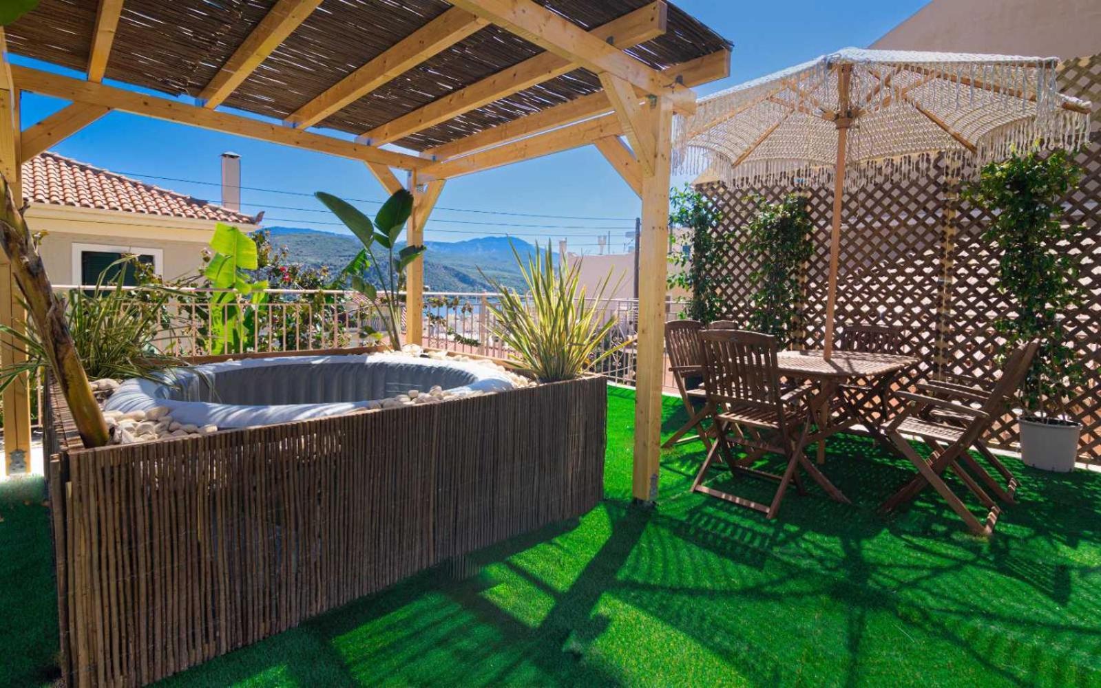 Flowers In The City - Elegant Home In Argostoli Екстериор снимка